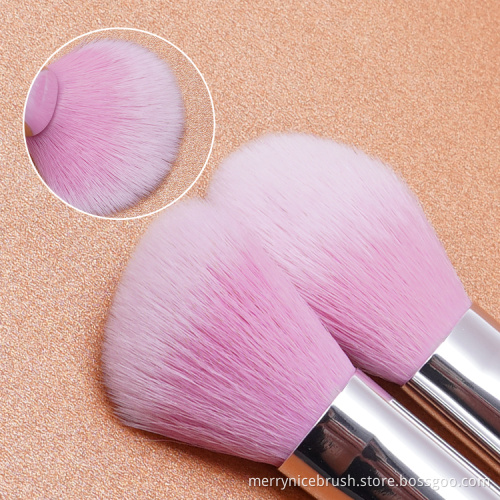 Oem new arrival private label pink 7Pcs makeup brush set brushes custom logo